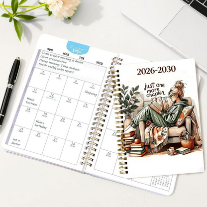⏰📅LAST DAY SALE & SAVE 50%📚 2026–2030 5-Year Planner | Long-Term Monthly Organizer & Goal Planning Log Book for Work, School & Everyday