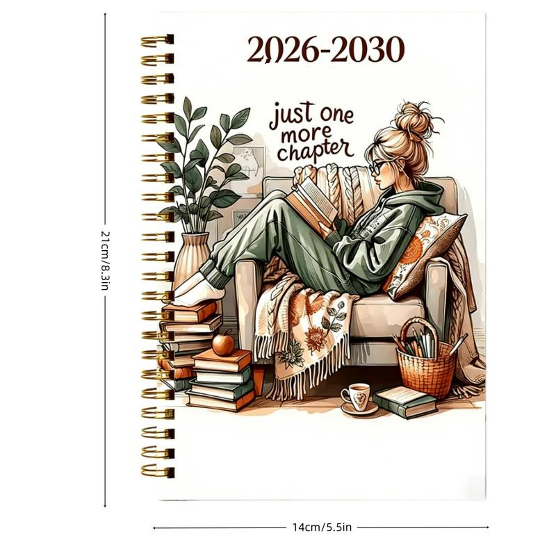 ⏰📅LAST DAY SALE & SAVE 50%📚 2026–2030 5-Year Planner | Long-Term Monthly Organizer & Goal Planning Log Book for Work, School & Everyday