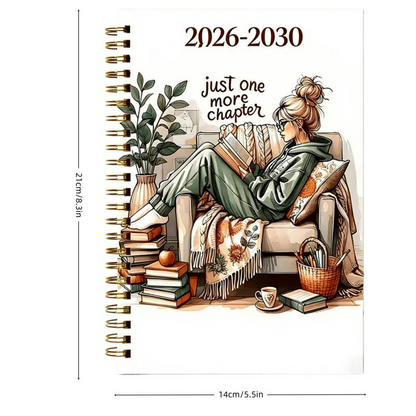 ⏰📅LAST DAY SALE & SAVE 50%📚 2026–2030 5-Year Planner | Long-Term Monthly Organizer & Goal Planning Log Book for Work, School & Everyday