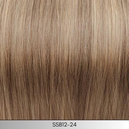 Easy Top Hair Topper (10" & 14") - Look Fabulous Natural Human Hair Collection by TressAllure