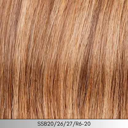 Easy Top Hair Topper (10" & 14") - Look Fabulous Natural Human Hair Collection by TressAllure