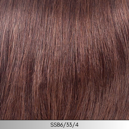 Easy Top Hair Topper (10" & 14") - Look Fabulous Natural Human Hair Collection by TressAllure