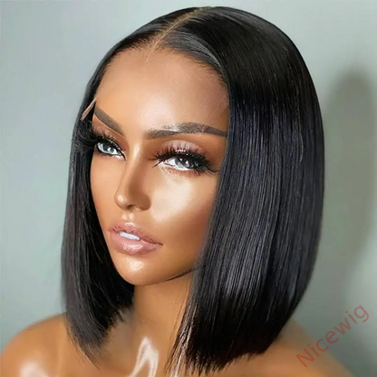 Glueless New Natrual Bob Styles Silky Hair Wig